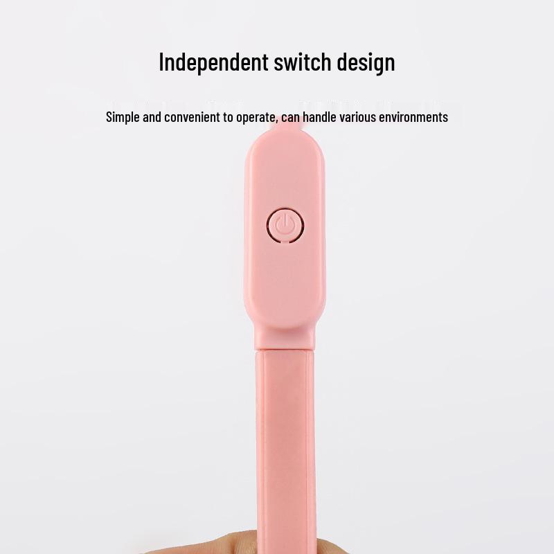 Three-Level LED Bedside Table Lamp with USB Charging & Eye Protection