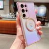 Electroplated silk pattern magnetic suction Samsung S11 Apple iPhone11 sand powder soft case mobile phone case protective case S11