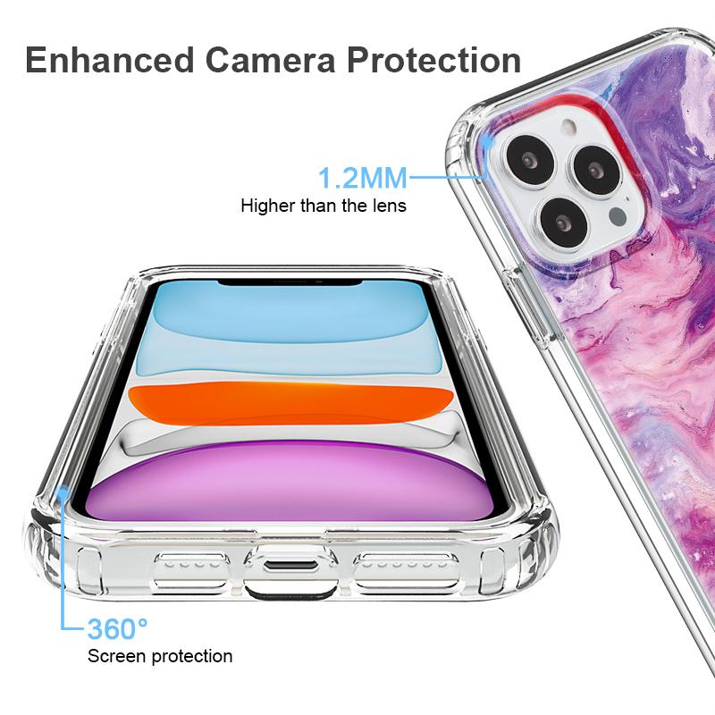 Luxury Marble Matte Clear TPU Cases For Xiaomi Redmi Note 10S 9 8 10 Pro Max 11S 9s 9T Transparent Cover+Side Frame Matte Fundas