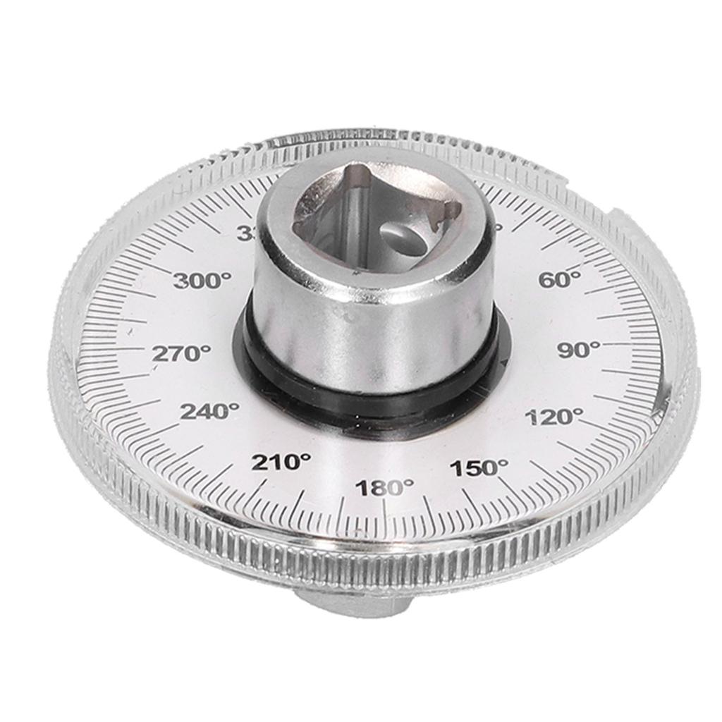360° Torque Angle Gauge 1/2in Drive Rotation Checker Tester Measuring Tool Universal for Car