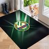 Soft Floor Carpet Rapid Wien FC Pattern Area Rug Decorative Mat For Home Room Decoration