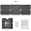 BGA Reballing Schablonen-Kit BGA78 BGA178 Für Macbook SSD Nand Flash IC Chip Lötball Zinn Pflanznetz Rework-Schablone