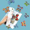 1/3/5/10Pcs Magic Flying Butterfly Wind Up Butterfly Fairy Flying Toys Rubber Band Powered Bookmark Surprise Wedding Birthday
