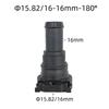 16mm Large Automotive Fuel Line Clip for Rubber Hose Quick Connect