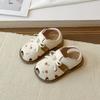 Children Sandals Girls Fashion Spring New Embroidery Princess Shoes Breathable Hollow-out Soft Sole Sandals Size 21-30