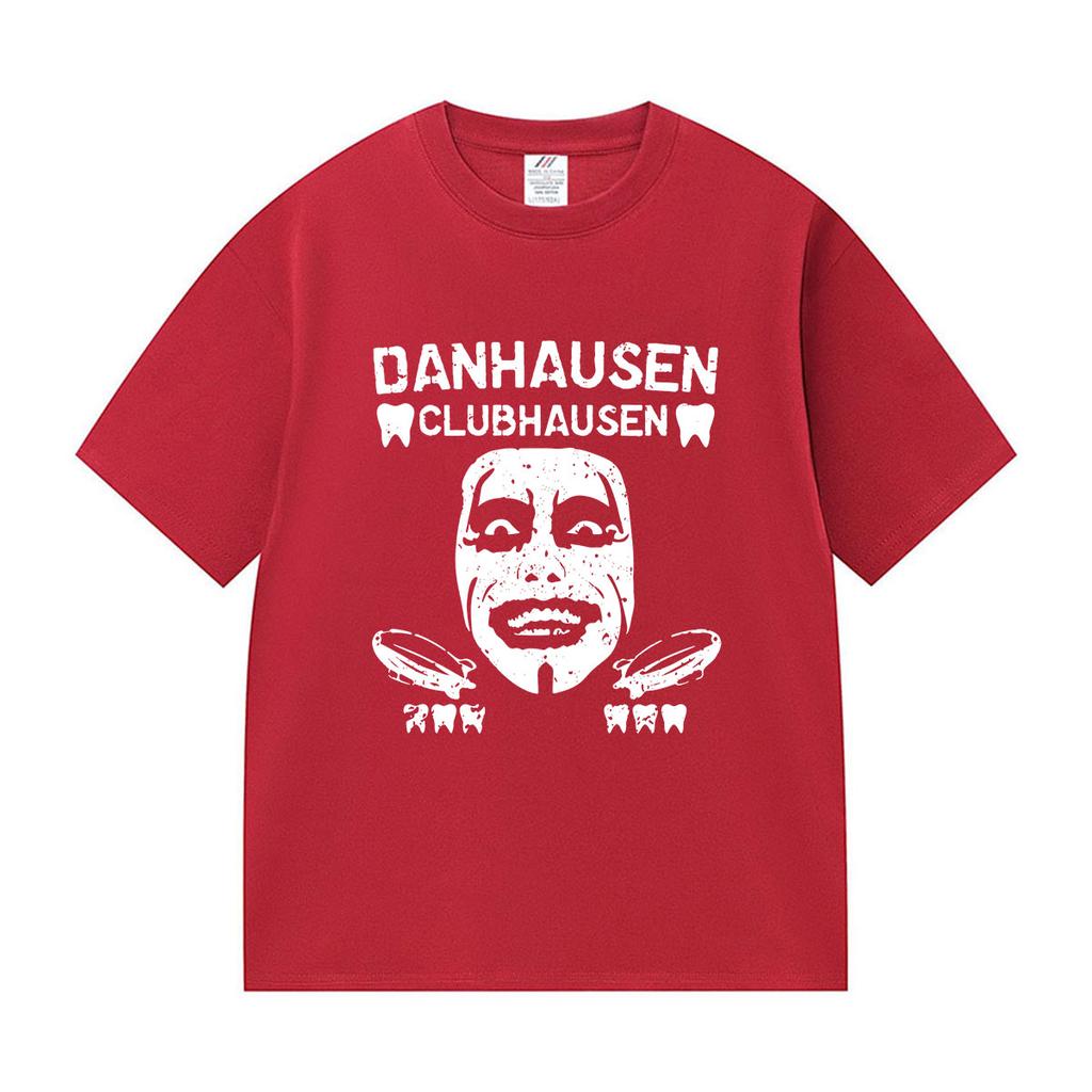 2026 Horký Danhausen Wrestler Potisk Tričko Pánské Hip Hop Vintage Bavlna Krátký Rukáv Tričko Punk Gotické Módní Oblečení Tričko