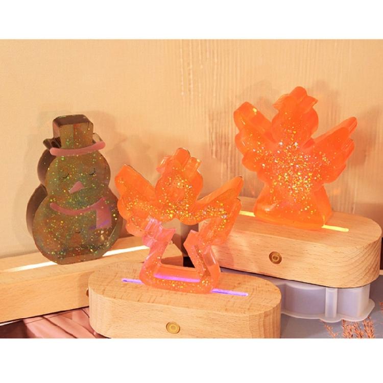 Christmas Tree Silicone Moulds Castings Molds Plaster Molds Scented Candle Molds Ornament for Chocolate Cake Decorations