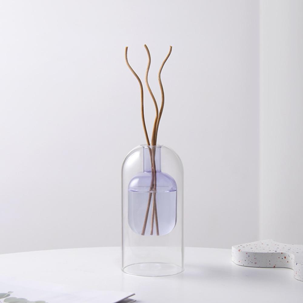 Double Layered Aromatherapy Bottle Creative Fragrance Diffuser Bottle  Dining Table