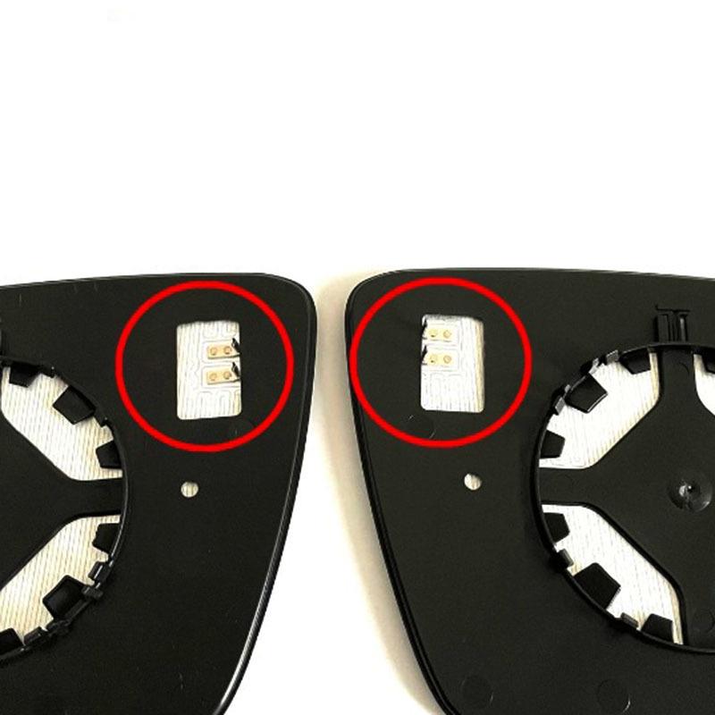 14-15 Fiat Freemont Heated Rearview Mirror Lens Replacement