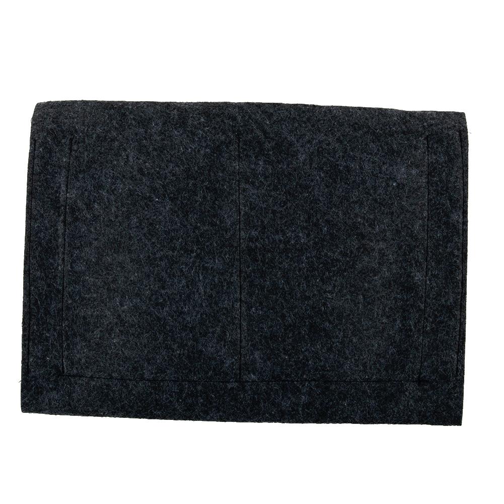 Bed Bedside Pocket Book Clamp Computer Felt Holder