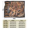 Freddyed Bonnie Game Fazbear Blanket Fleece Winter Breathable Soft Throw Blankets for Home Office Plush Thin Quilt