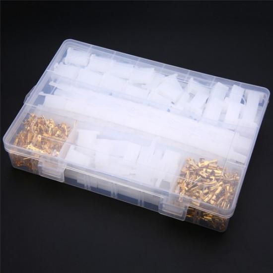 580PCS Motorcycle Car Electrical Wire Connector Terminal 2.8mm 2/3/4/6/9 Pin