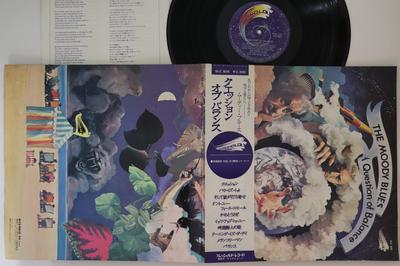 LP Record MOODY BLUES  A Question Of Balance SLC805 THRESHOLD 1973 Japan Obi Rock Used