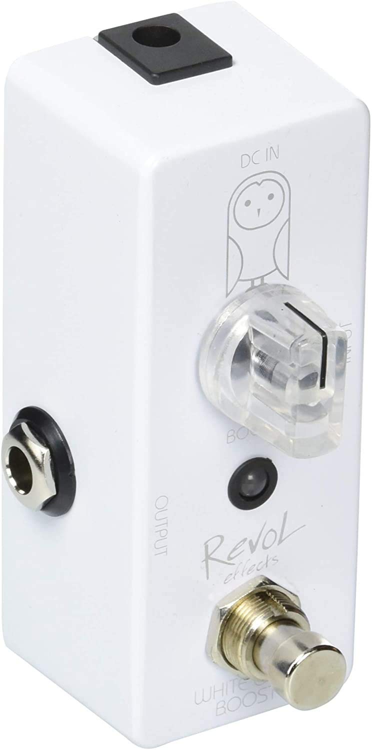 

Revol effects Revol Effects Effector Booster WHITE OWL BOOST ECB-01
