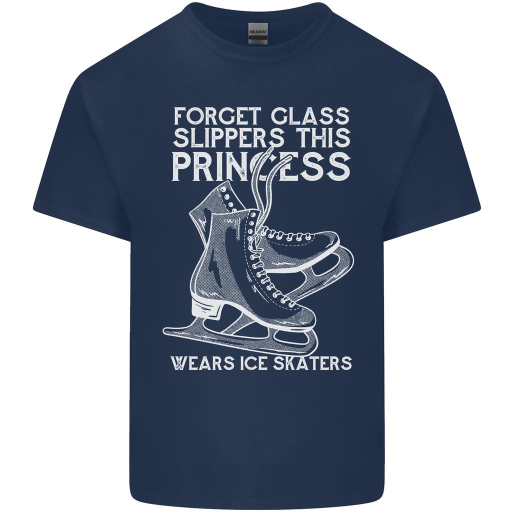 Funny This Princess Wears Ice Skates Skater Unisexs Light Cotton TShirt