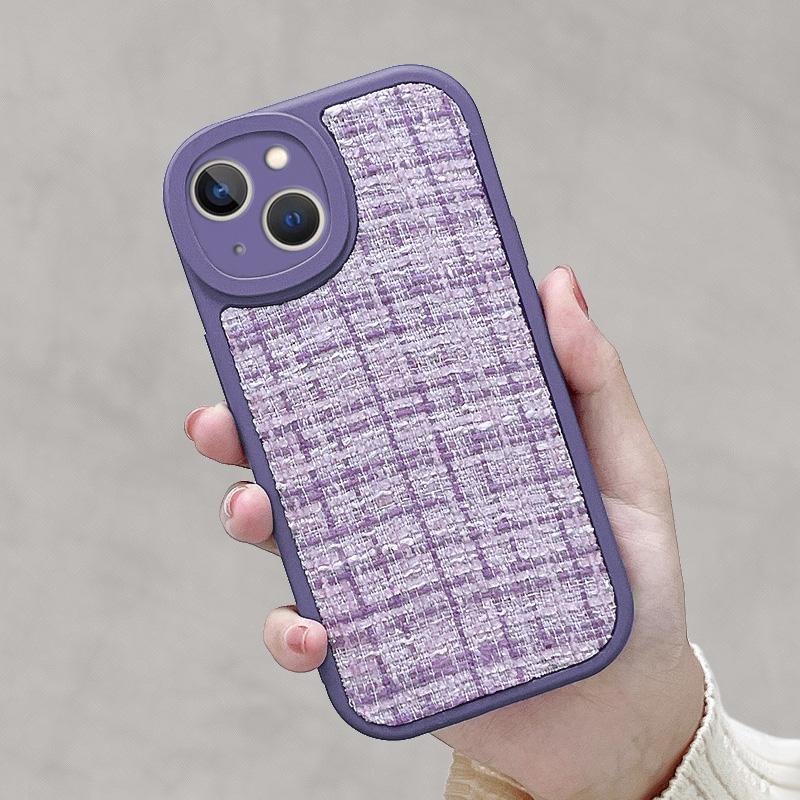 

Чехол для телефона iPhone 13 15 11 12 14 Pro Max, устойчивый к падениям, износостойкий, стильный и простой iPhone 14 Pro Max темно-фиолетового