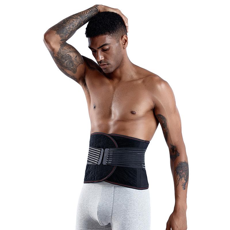 Men's Slimming Abdomen Wrap Corset Fitness Sweat Waistband