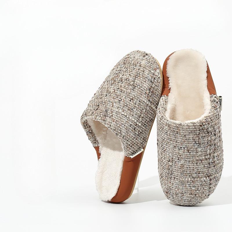 Soft-soled Anti-slip Cotton Shoes, Home Indoor Women's Shoes, Silent Slippers