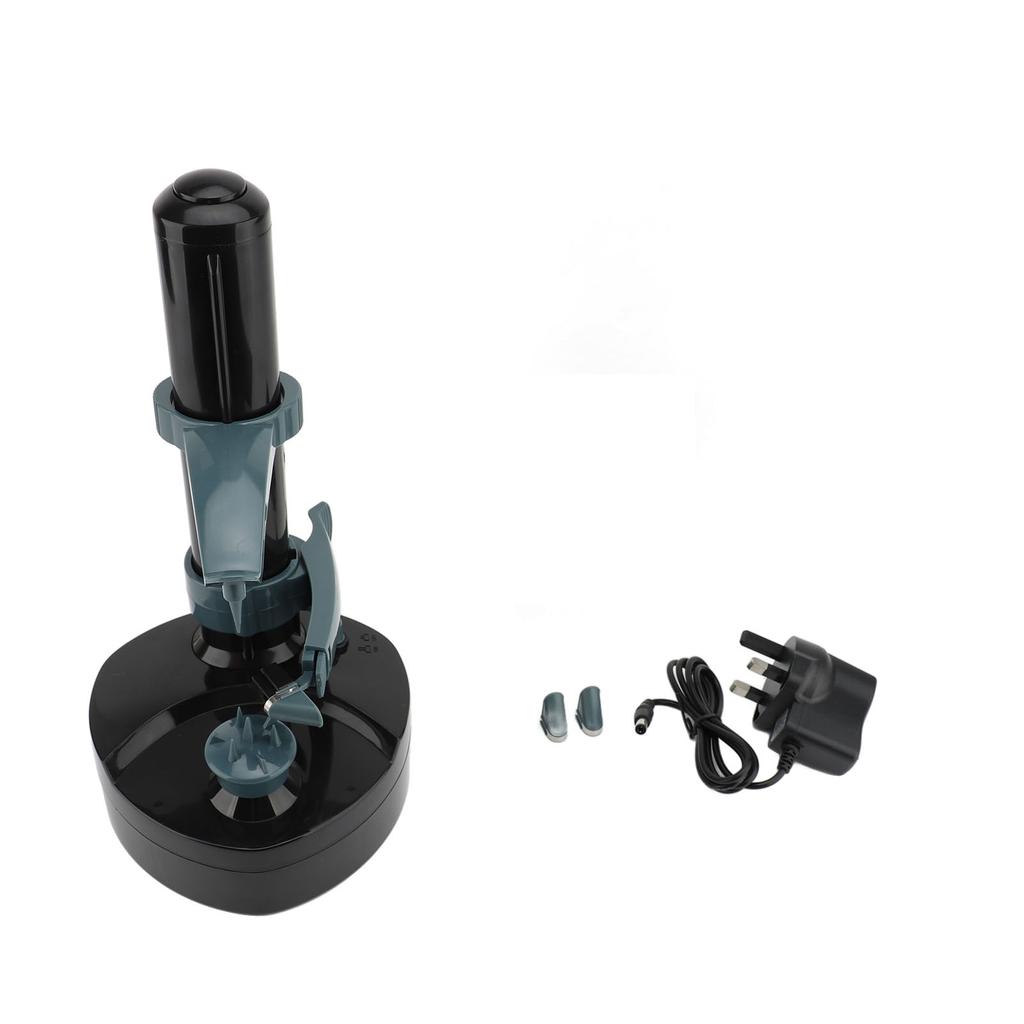 Curățător Electric cu 3 Capete Automat Oțel Inoxidabil Instrument Electric de Curățat Fructe pentru Cartof