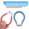 Bicycles Spoke Wrench Portable Bike Spoke Adjustment Tool Tire Lever Cycling Pocket Tool Bicycles Rims Truing Tool