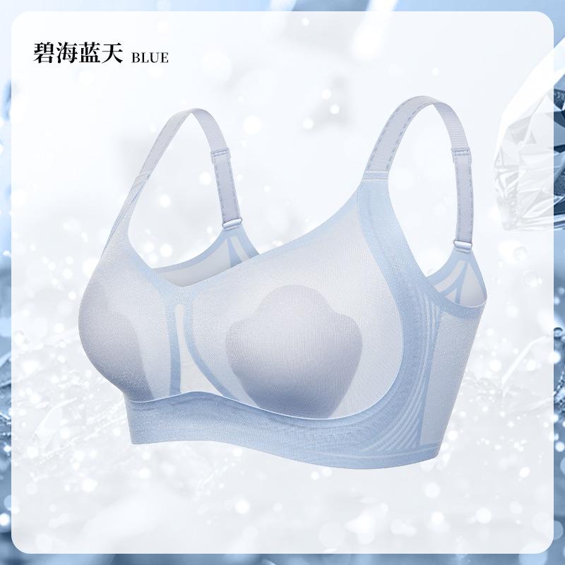 Women S Plus Size Thin Bra Fixed Cup Push Up Supportive
