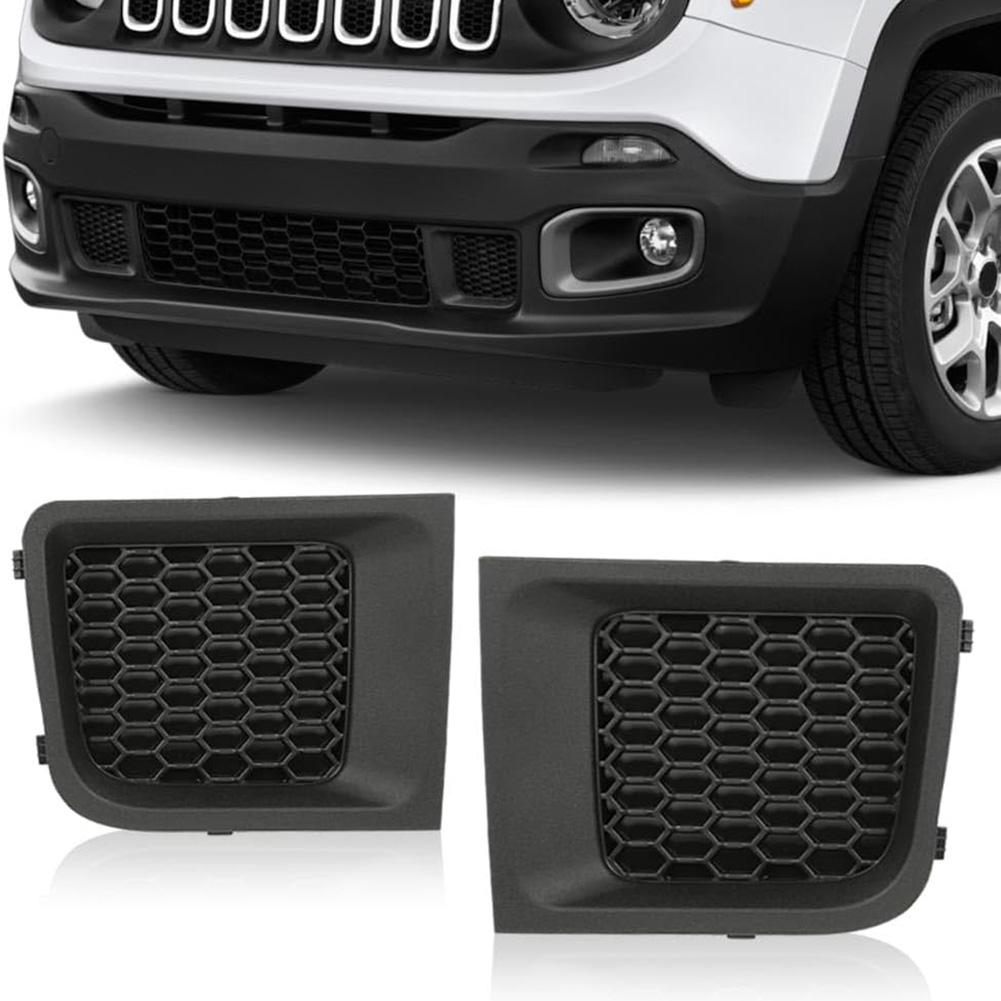 ABS Grille Insert Bumper Insert Cover Car Appearance Upgrade Replace OE Number 5XB62LXHAA For Jeep For Renegade