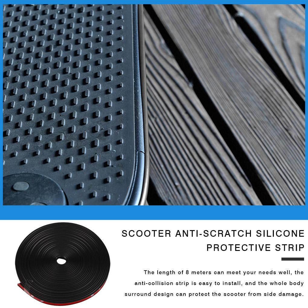 8M Bumper Protective Scooter Body Strips for Mijia M365 Scooter Parts Decorative Strip For M365 PRO