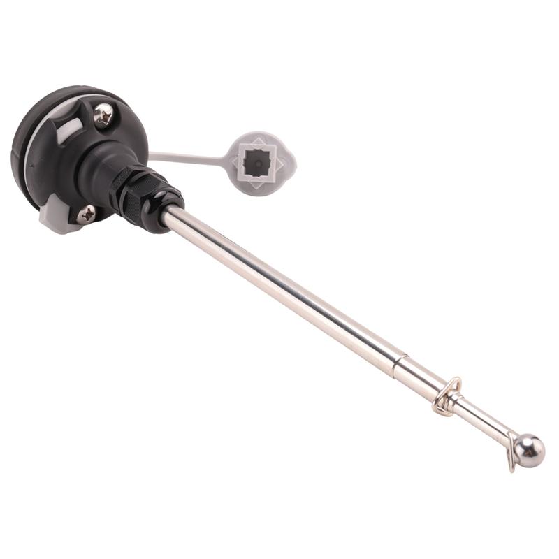 Stainless Steel Kayak Canoe Flag Pole Yacht Dinghy Kayak Deck Mount Flag Pole Lock Socket фиолетовый