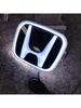 APH1 for Honda PMMA LED Car Front Emblem Sticker Rear Trunk Light Badge Accord Civic Odyssey CRV Inspire Amaze Vezel Accessories