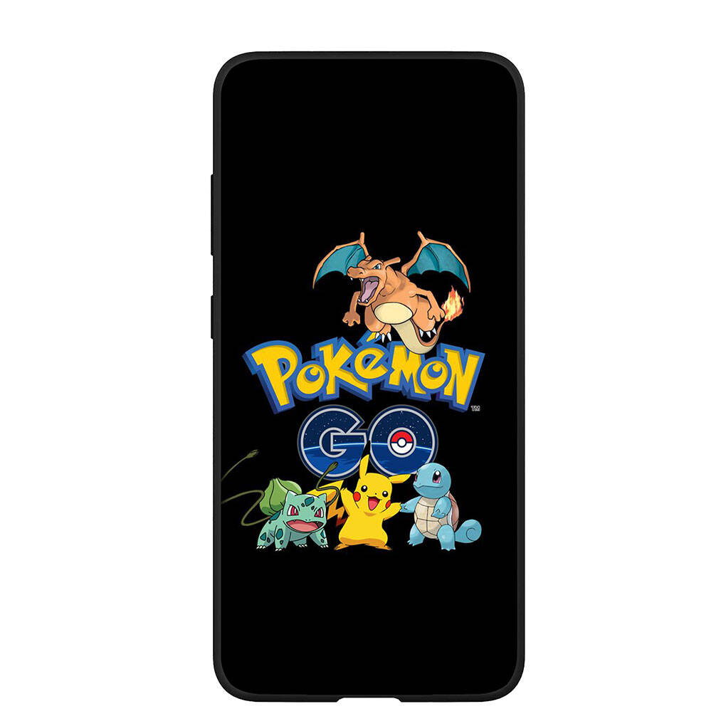 Phone Case for iPhone 17 16 15 Plus Xiaomi Poco F8 F7 X7 X6 M8 C85 C75 Redmi Note 14 12 11 13 Pro Max A4 14C 13C 15C Pokemon GO Pikachu Squirtle Cover