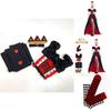 Stylish Alice In Wonderland The Red Queen Cosplay Costume Outfit