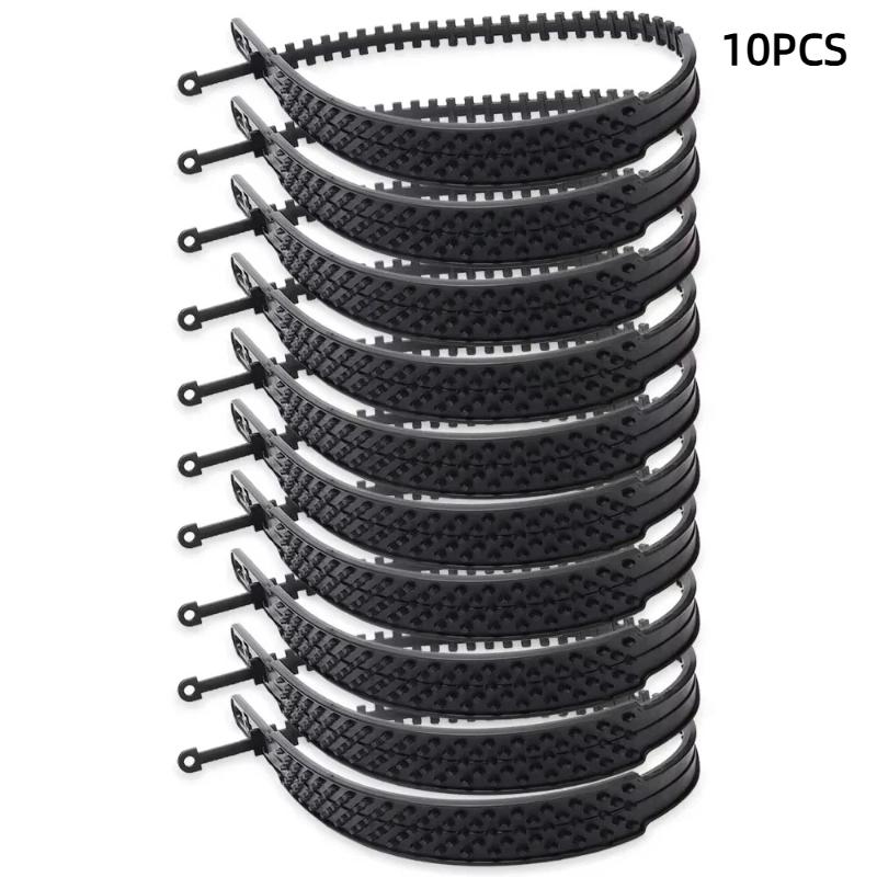 Widen Thick Plastic Car Tire Snow Chains 4/20Pcs Anti-Slip Winter Emergency Tool for Off-Road Snow Driving
