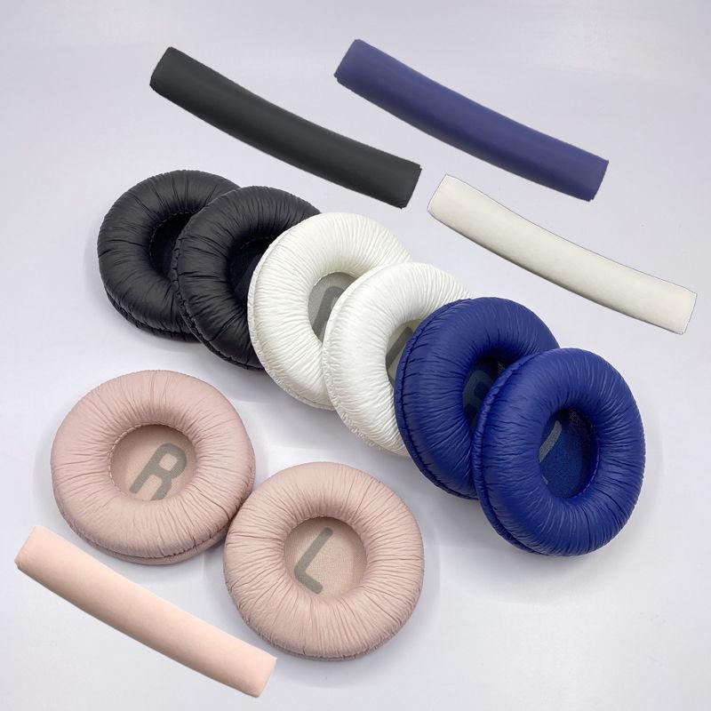 Compatible Earpads & Headband Pads for JBL T450/T500/T510/T520/Tune600BT/660NC Headphones