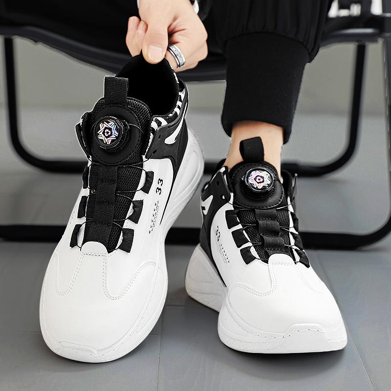 Putian autumn and summer new sports and leisure rotating button student dad trendy shoes