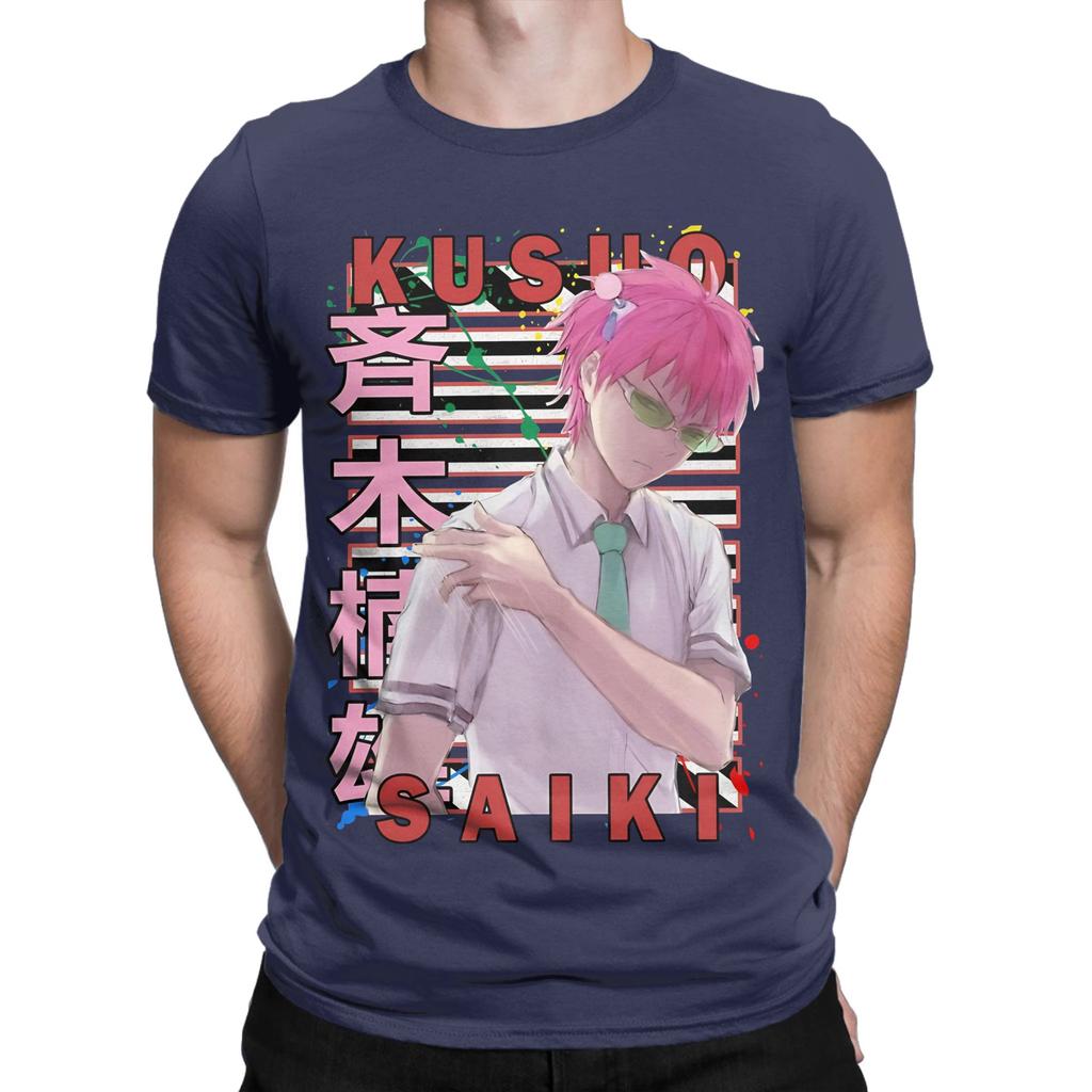 Kusuo Saiki Saiki K Urban Anime Design Funny Graphic 100 Cotton Tshirt Saiki Tops Tees For Unisex