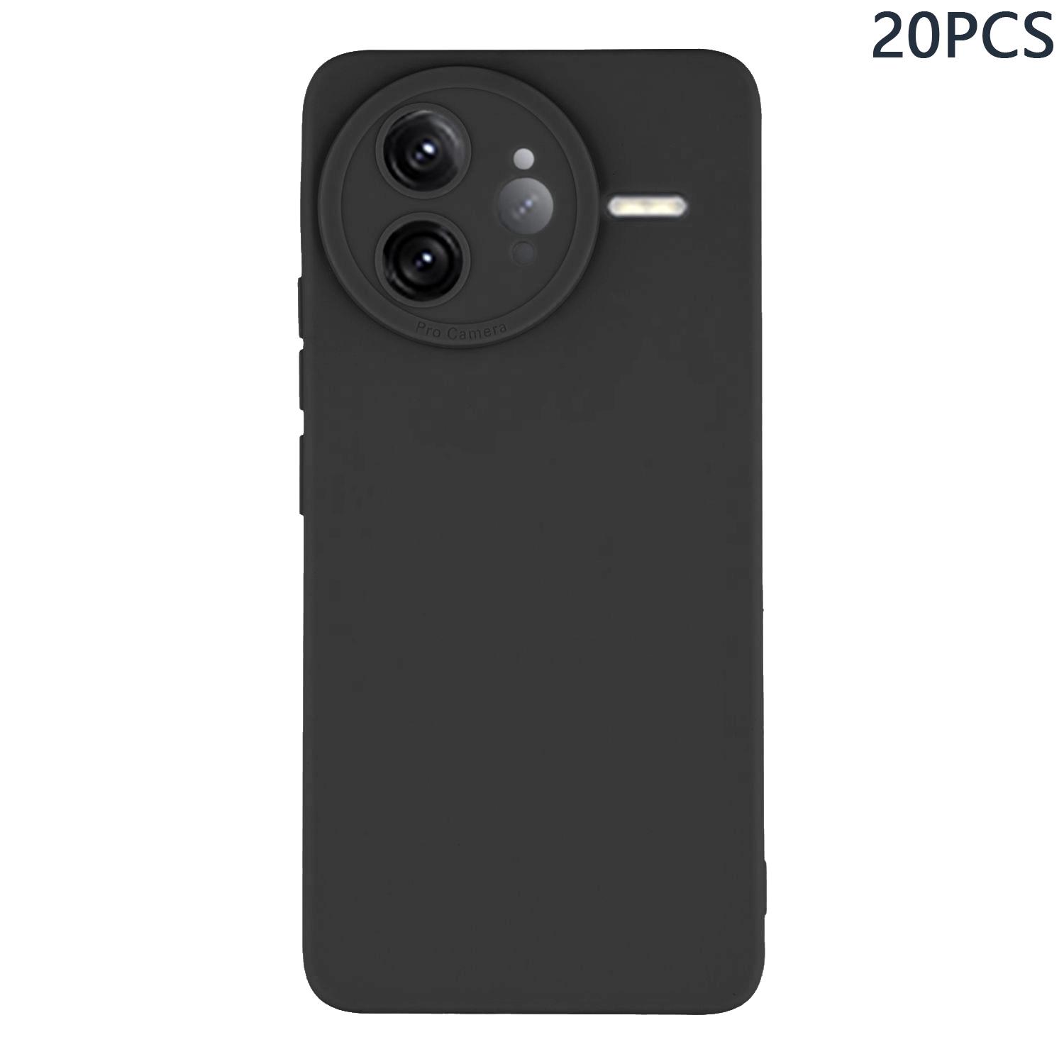 

Bulk Purchasing 20Pcs For Xiaomi Redmi K80 Pro 5G/Poco F7 Ultra 5G Case Precise Cutouts 1.3mm TPU Matte Phone Cover Black