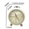 Bedroom Vintage Alarm Clock Bedside Classic Night Light