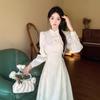 Large Size New Chinese-style Improved Cheongsam Spring and Autumn New National Style Dress Women's High-end Sense, Thin and Elegant Long Dress