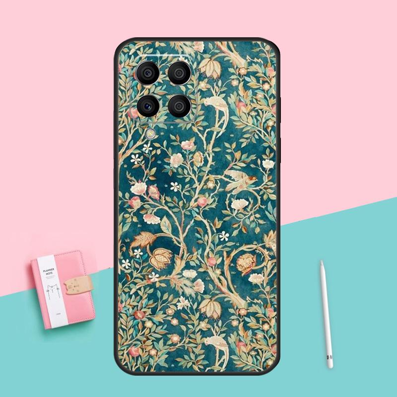William Morris For Samsung Galaxy M53 M33 M32 M16 M06 M12 M55 M15 M35 M14 M34 M54 M11 M21 M31 M13 M52 Case