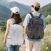 Sesame Baby Large Capacity Nylon Travel Backpack With Breathable Straps For School And Outdoor Use
