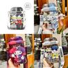 Sanrio Cinnamoroll Double Compartment Plastic Cup With Straws For Kids And Travel
