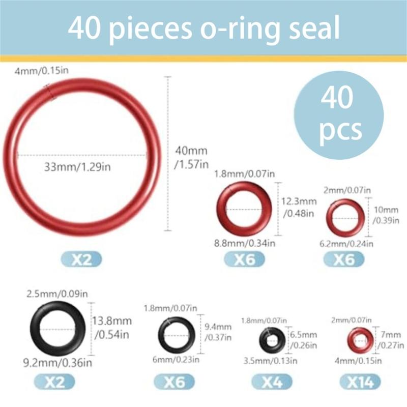 Professional Coffee Machine Silicone Gasket Replacement Set Easy Maintenance Part for Coffee Machine Accessories