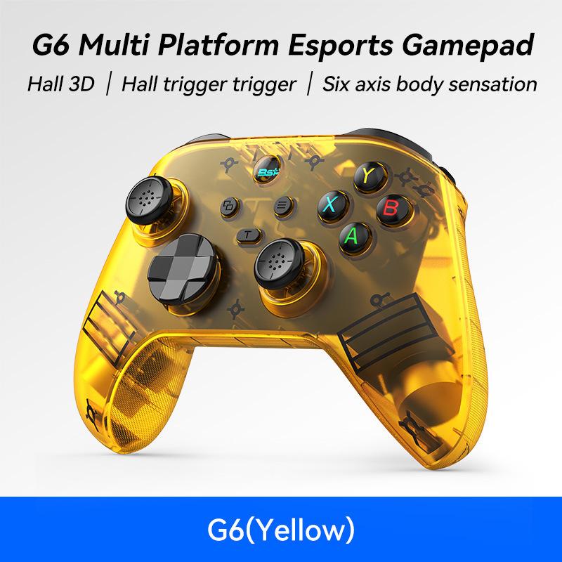 Controller wireless per giochi mobili G6 con grilletto Hall e joystick Hall che supporta switch/PC/Android/iOS