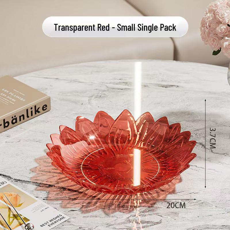 Luxury Minimalist Three-Tier Fruit and Snack Display Plate for Hotel and Home Décor