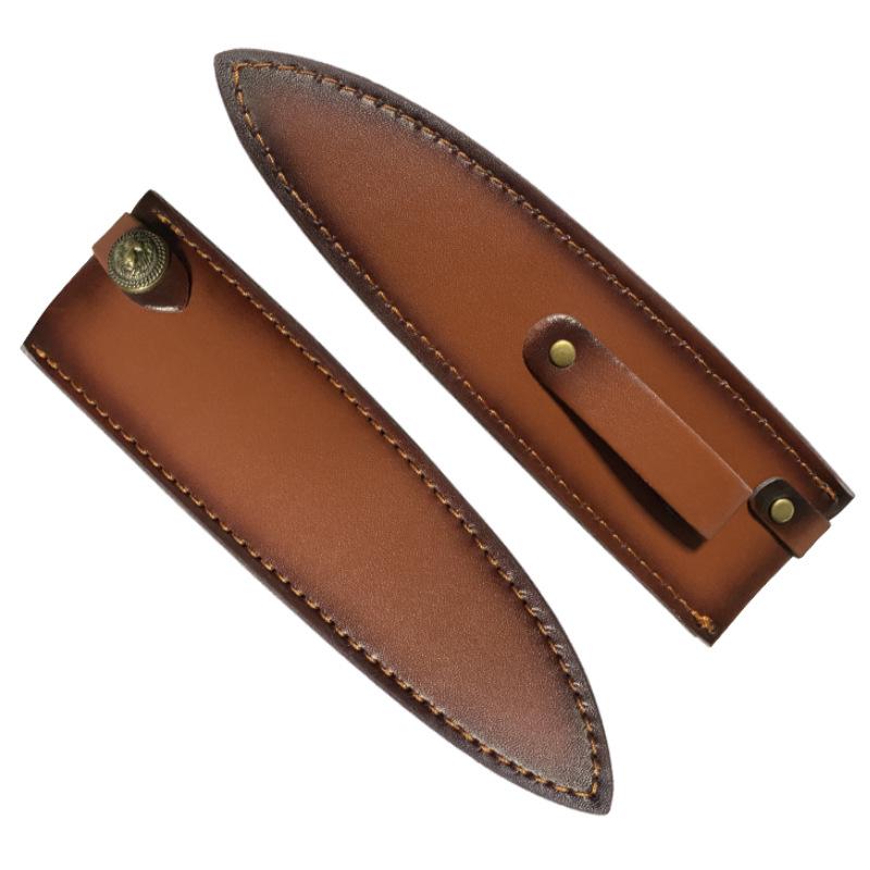 Eco-Friendly Recycled Leather Knife Sheath
