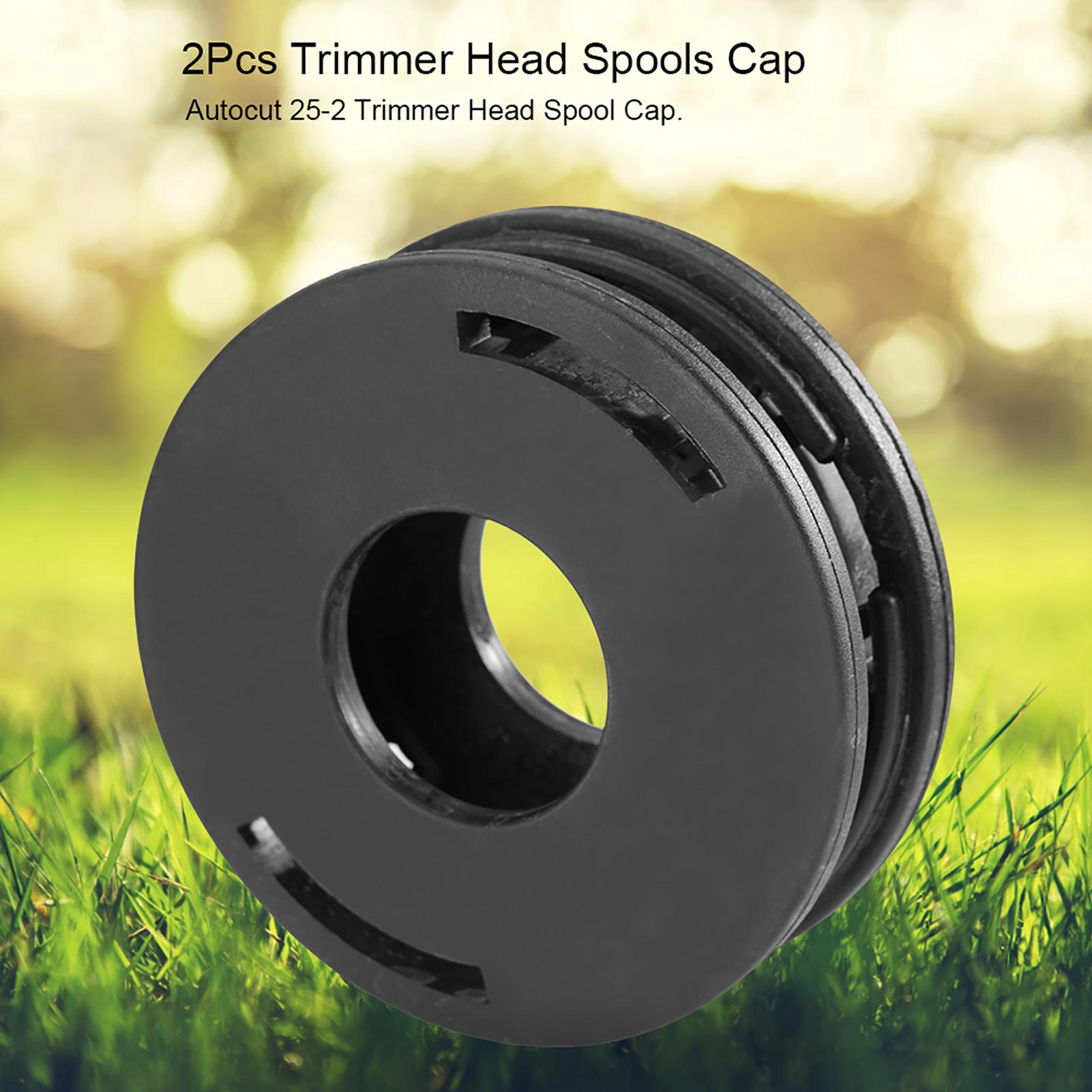 

2Pcs Trimmer Head Spools Cap Replacement for 25‑2 FS 44 55 80 83 85 90 100 110 120 130