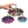 3 Stück 3D-gedruckte expandierende Sternenspielzeuge Polygonale Finger-Rotations-Sensorikspielzeuge mit Griff