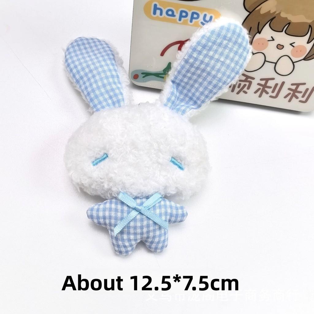 Plush Bunny Keychain With Cartoon Design For Girls And Teens