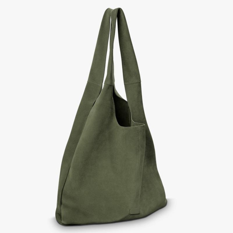 Imitation Suede Shoulder Bag Generation Stray Bag Women's Soft Leather Handbag OEM