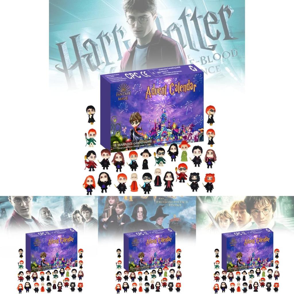 Enchanting Harry Potter Countdown Christmas Blind Box Toy Gift Set For Wizards